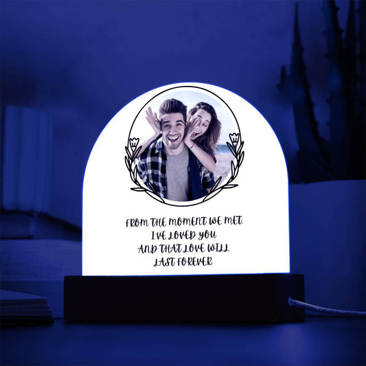 Acrylic Dome Plaque